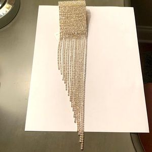 Rhinestone Cuff Bracelet NWT